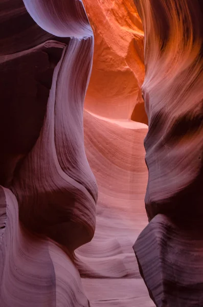 Hermoso Cañón Del Antílope Tierra Navajo Este Page — Foto de Stock