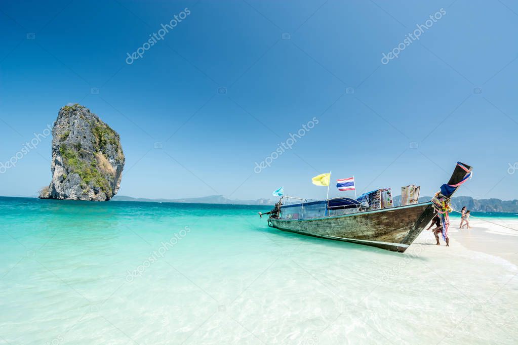 Beautiful beach landscape in Thailand