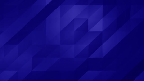 Lazo azul polivinílico bajo Fondo abstracto. Perfectamente Loopable . — Vídeos de Stock