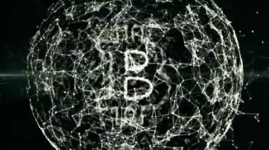 Finansal arka plan, bitcoin dijital para, para birimi, exchange, finans, iş alanında piyasa,