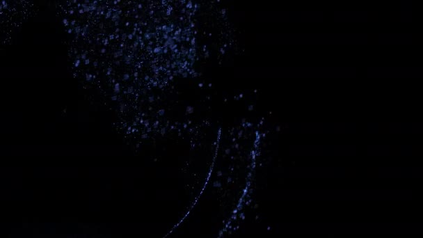 Blue Marble Digital Cloud. Planète Terre animation tournante technologie future véhiculant l'ère numérique moderne et son accent sur la connectivité mondiale entre les entreprises et les réseaux sociaux 