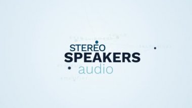 Sesli hoparlör akustik hoparlör ekipman teknoloji Audio ses stüdyo stereo 4k 3840 2160.
