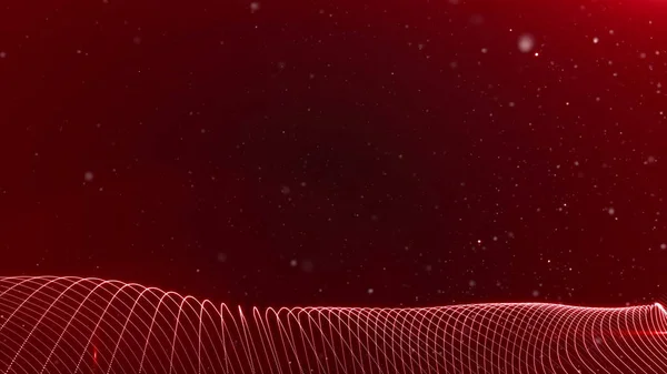 blurred particle motion background shining shimmer and glitter particles stars sparks bokeh movementAbstract Digital wave background dark red 3d rendering animation