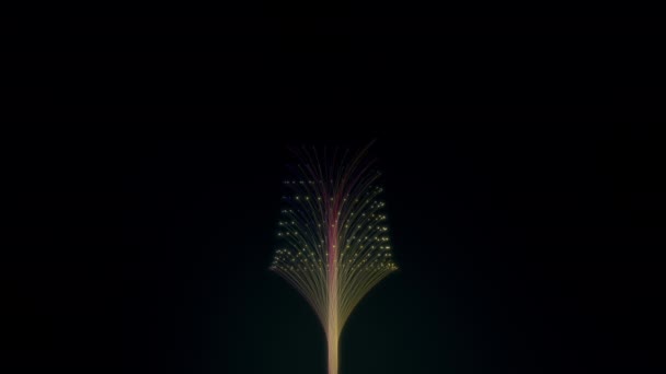 Regard conceptuel futuriste sur les technologies de l'information de l'internet des objets IOT big data cloud computing using artificial intelligence AI - 3D rendering