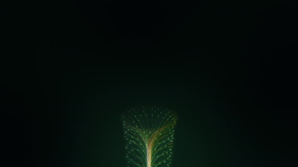 Concept de base de données binaire Big Data Cloud Télécommunication et Internet mondial des objets Technologie de réseau IA IOT Rendement 3D