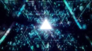 Neon parçacıklarından oluşan bir tünelde uçuyorlar. Müzik videoları, gece kulüpleri, görsel ve işitsel gösteriler, LED ekranlar ve projeksiyon haritaları için kusursuz VJ döngüsü. 3d oluşturma