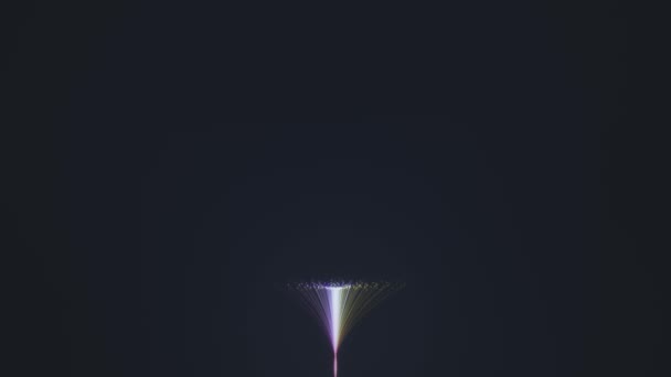 Regard conceptuel futuriste sur les technologies de l'information de l'internet des objets IOT big data cloud computing using artificial intelligence AI - 3D rendering