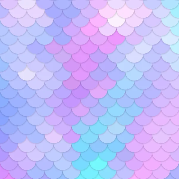 Fondo Multicolor Con Escamas Arco Iris Patrón Princesa Sirena Kawaii — Archivo Imágenes Vectoriales