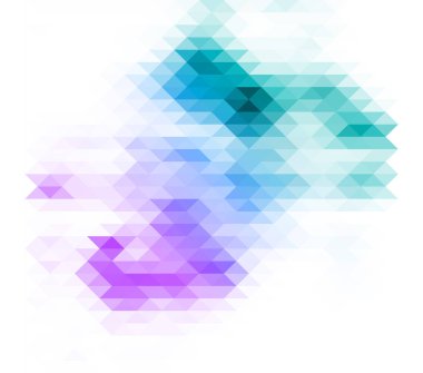 Degrade kılavuz Mozaik arka plan, yaratıcı tasarım şablonları. Soyut geometrik şekil tam renkli.  