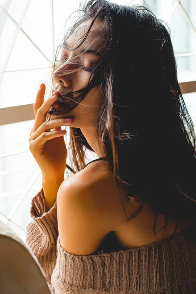 Model Azji Sexy Kobiet Obrazek Stockowy