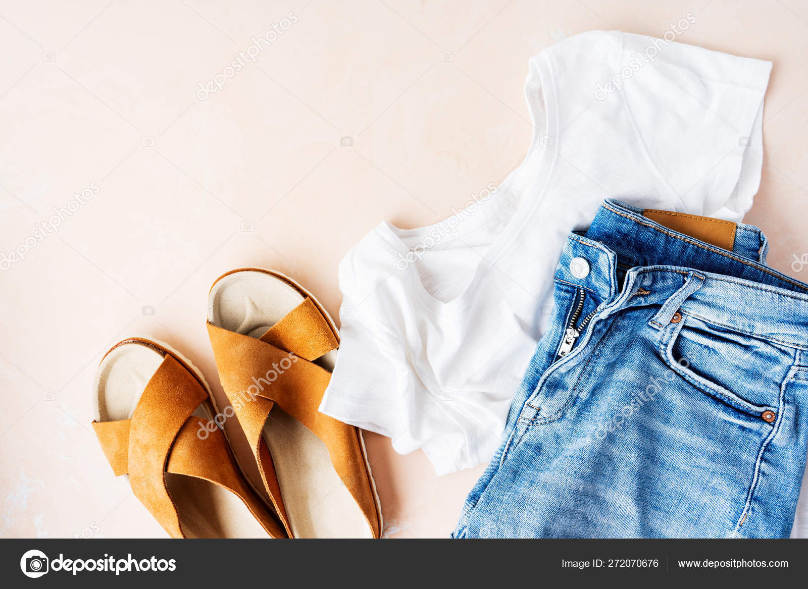 trendy leather sandals