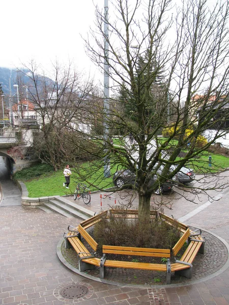 Bellezza Originalità Della Città Principale Del Tirolo Innsbruck Austria — Foto Stock