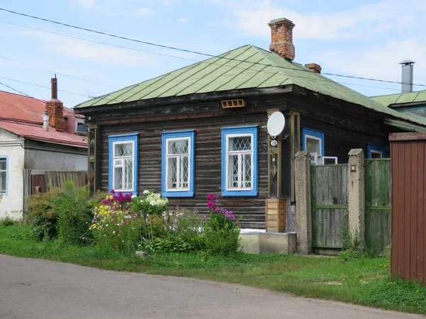 Privacy Beauty Town Pereyaslavl Zalessky Quiet Streets Picturesque Russian Cities — Stock Photo, Image