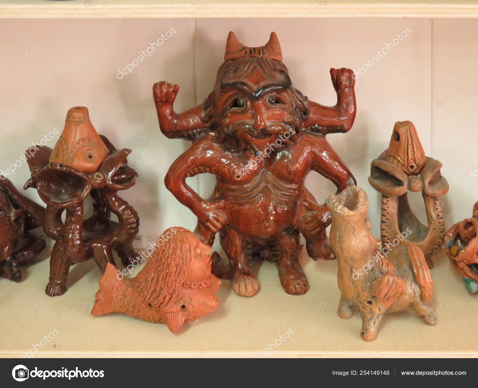 clay made toys