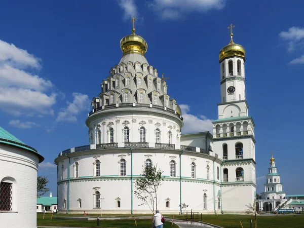 Historical monastery of the Russian Orthodox Church in Istra was founded by Patriarch Nikon, who planned to recreate the complex of Holy places of Palestine near Moscow.