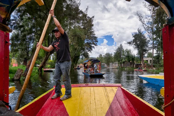 Trajinero, Xochimilco kanalına dönüşen yörünge