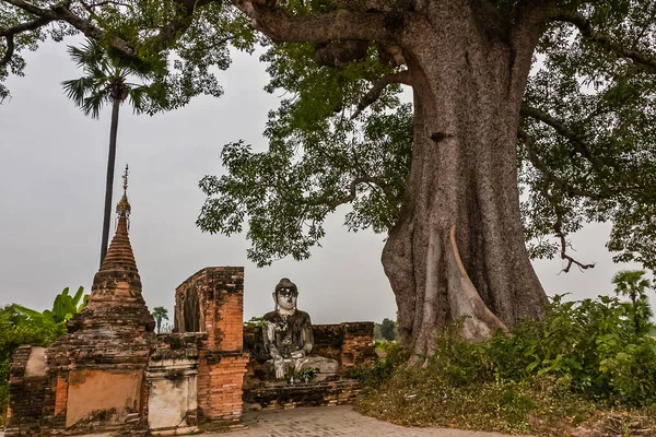 Yandana Sinme Pagoda Inn Mandalay Myanmar — Stok fotoğraf