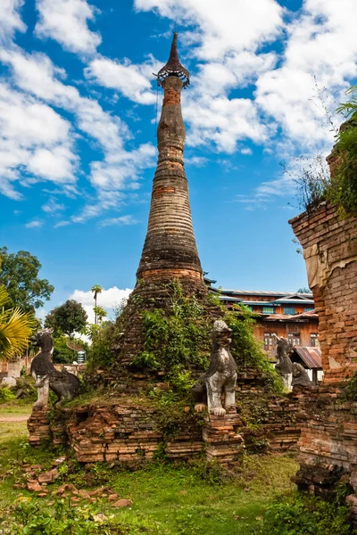 Stupas Sagar Taunggyi Inle Lake Myanmar — Stock Photo, Image