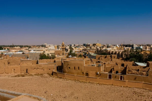 Opuštěné Tradiční Arabské Bahenní Domy Majmaah Saúdská Arábie — Stock fotografie