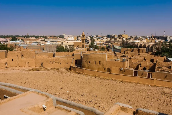 Las Casas Ladrillo Barro Árabes Tradicionales Abandonadas Majmaah Arabia Saudita —  Fotos de Stock