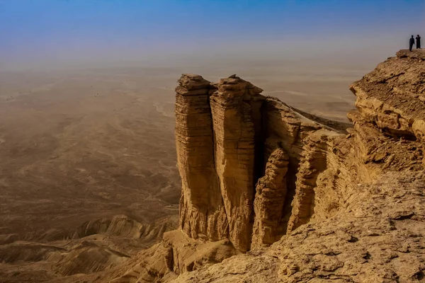 Rande Der Welt Ein Beliebtes Touristenziel Der Nähe Von Riad — Stockfoto