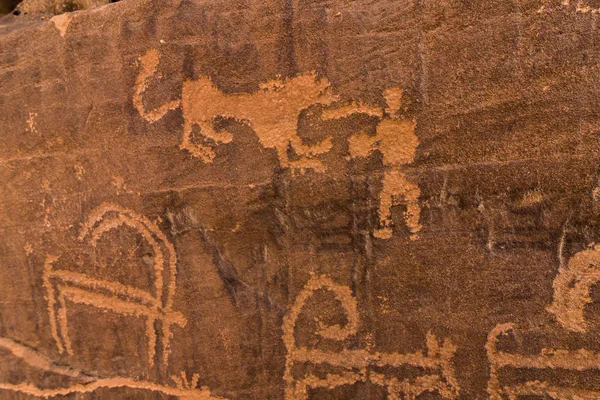 Die Felsenpetroglyphe Der Königin Victoria Stammt Aus Der Jungsteinzeit Provinz — Stockfoto