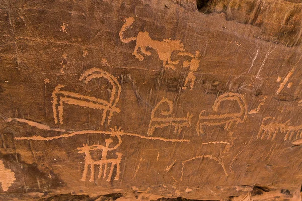 Queeen Victoria 's Rock Petroglyph geri Neolith, Riyadh Province, Suudi Arabistan tarihli