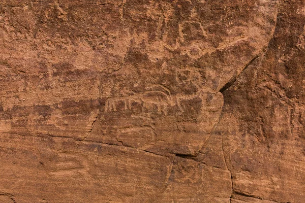 Die Felsenpetroglyphe Der Königin Victoria Stammt Aus Der Jungsteinzeit Provinz — Stockfoto