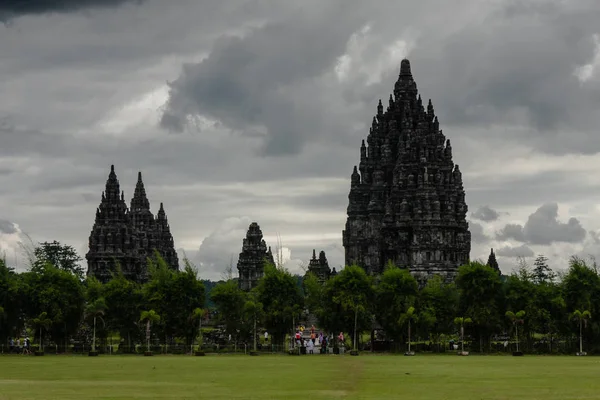 Prambanan Temple Complex Yogyakarta Java Central Indonésia — Fotografia de Stock