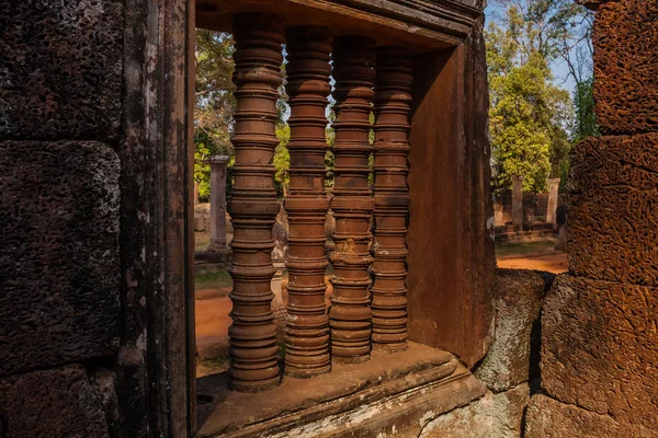 カンボジアのシェムリアップ州バンテイ スレイ寺院 — ストック写真