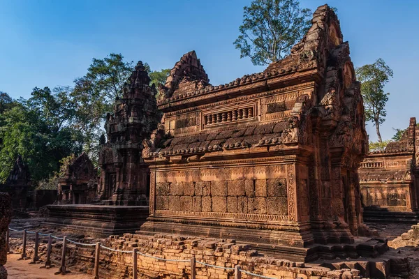 Banteay Srei Tapınağı Siem Reap Kamboçya — Stok fotoğraf