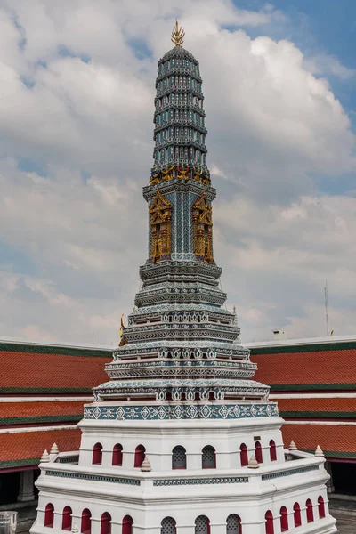 Prang Temple Emerald Buddha Grand Palace Bangkok — Stock Fotó