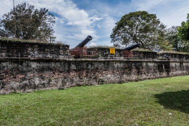 Fort Cornwallis George Town, Penang, Malezya, İngiliz Doğu Hindistan Şirketi tarafından 18..