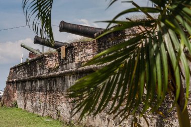 Fort Cornwallis George Town, Penang, Malezya, İngiliz Doğu Hindistan Şirketi tarafından 18..