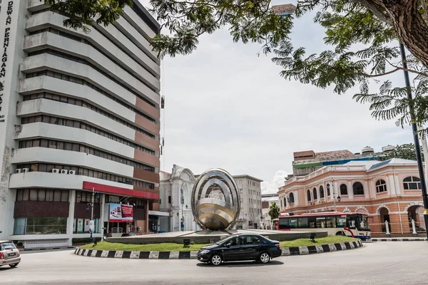 Square Jubilee Clock Tower George Town Penang — Stock Photo, Image