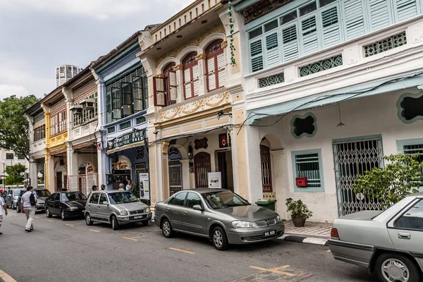 Street Old Georgetown Unesco World Heritage Site Penang Island — Stock Photo, Image