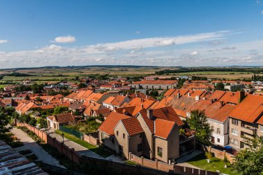 Mikulov Kalesi'nden Moravya manzarası