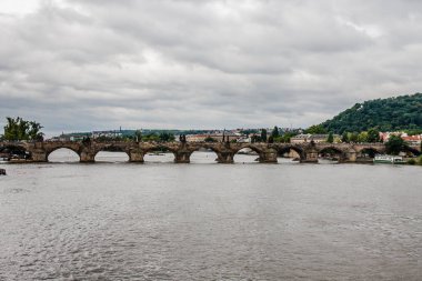 Charles Köprüsü manzarası, Prag
