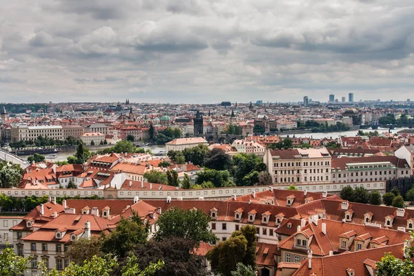 Blick Auf Prag Von Der Prager Burg — Stockfoto