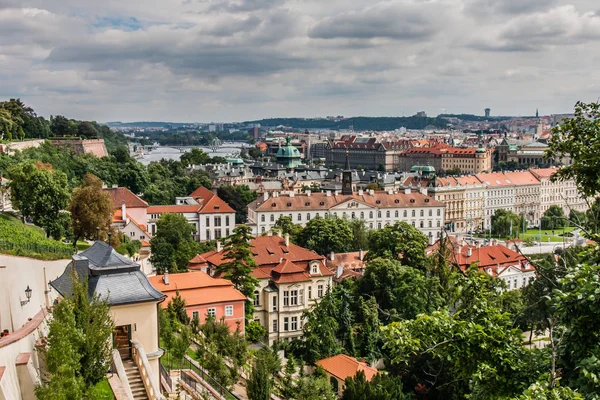 Blick Auf Prag Von Der Prager Burg — Stockfoto