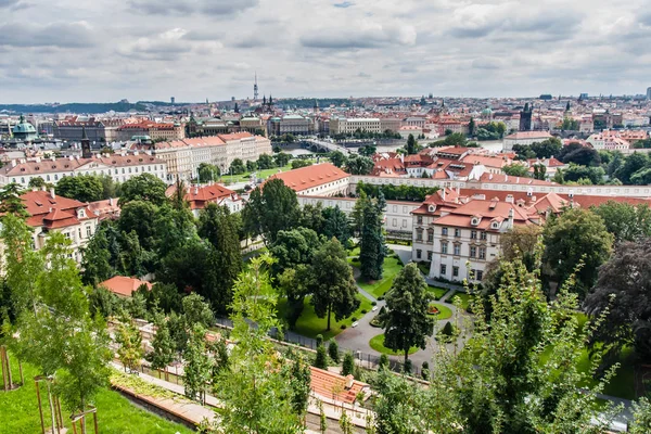 Blick Auf Prag Von Der Prager Burg — Stockfoto