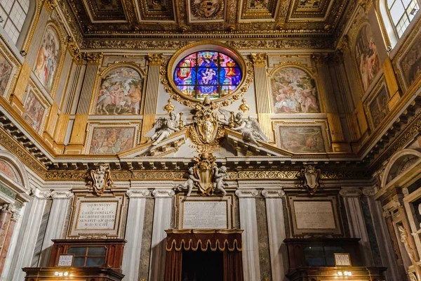 Interior Basilica Papale Santa Maria Maggiore — Stock Photo, Image