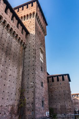 Orta Çağ'dan kalma Sforzesco Kalesi, Milano