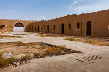 Ebu Cifan Fort ve Palace'ın avlusu, Riyad Eyaleti, Suudi Arabistan