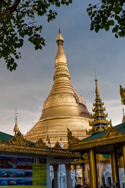 Shwedagon Pagoda Jangon Mianmar — Stock Fotó