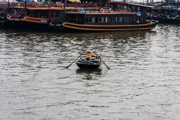 Boten Long Bay Long Vietnam — Stockfoto