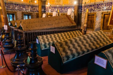 Kanuni Sultan Süleyman Türbesi'nin iç kısmı, İstanbul