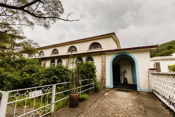 Iglesia Inmaculada Concepción Abadía Nuestra Señora Alegría Isla Lantau Hong — Foto de Stock