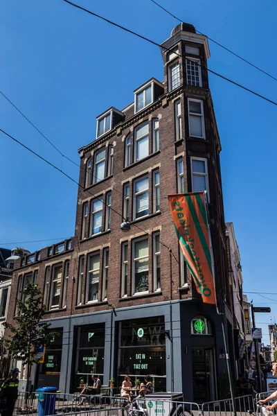 Arquitectura Herengracht Centro Histórico Haya — Foto de Stock