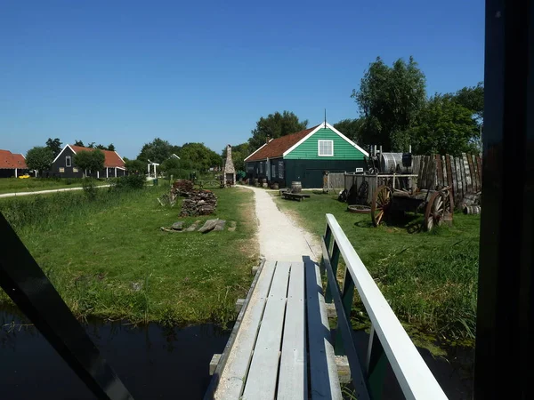 Ett Traditionellt Holländskt Hushåll Zaanse Schans — Stockfoto